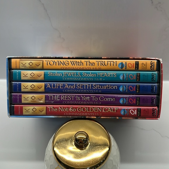 Kids Ten Commandments 5-DVD Set EUC the complete collection box set - Picture 3 of 9